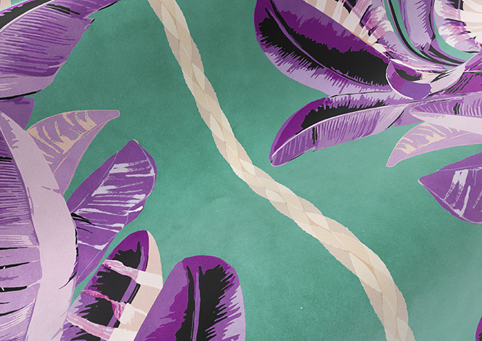 Miami, Purple - Roman Blind - Image 4